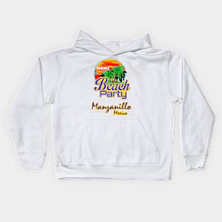 Manzanillo, Mexican Riviera Kids Hoodie